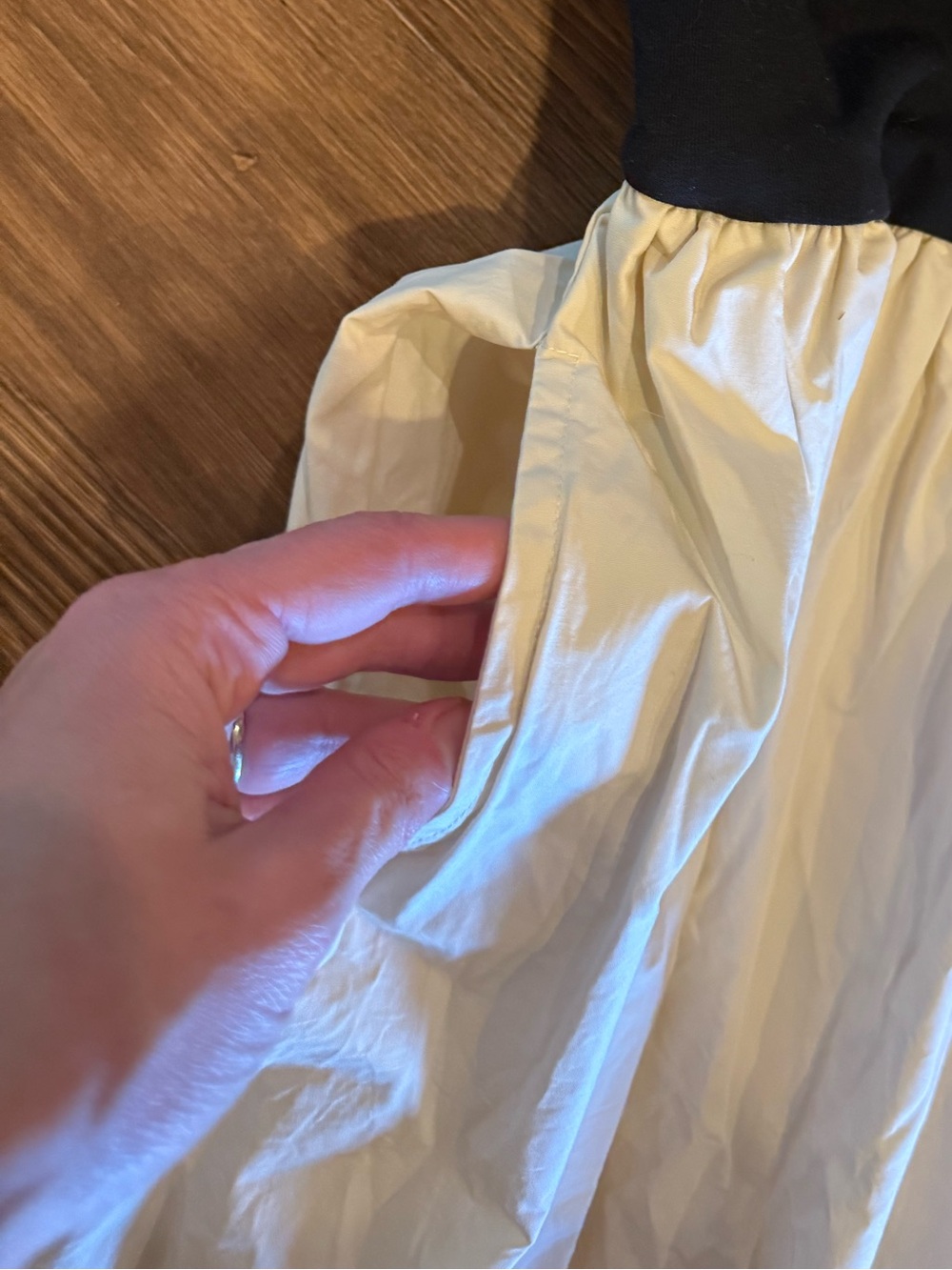 Strapless Bubble Hem Dress - Picture 4 of 6